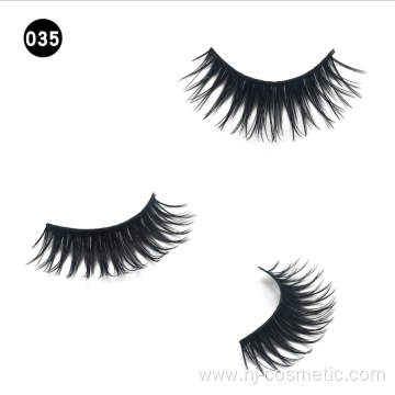 5Pair Thick Fake Eyelashes Natural False Eyelashes Volume Lashes Artificial Eyelashes Extensions False Lashes Makeup Lashes